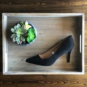 A New Day Suede Black Heel